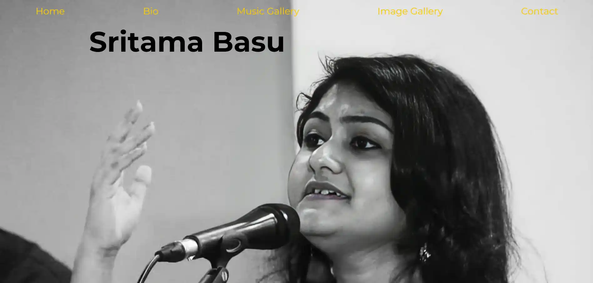 Sritama Basu - Portfolio Website